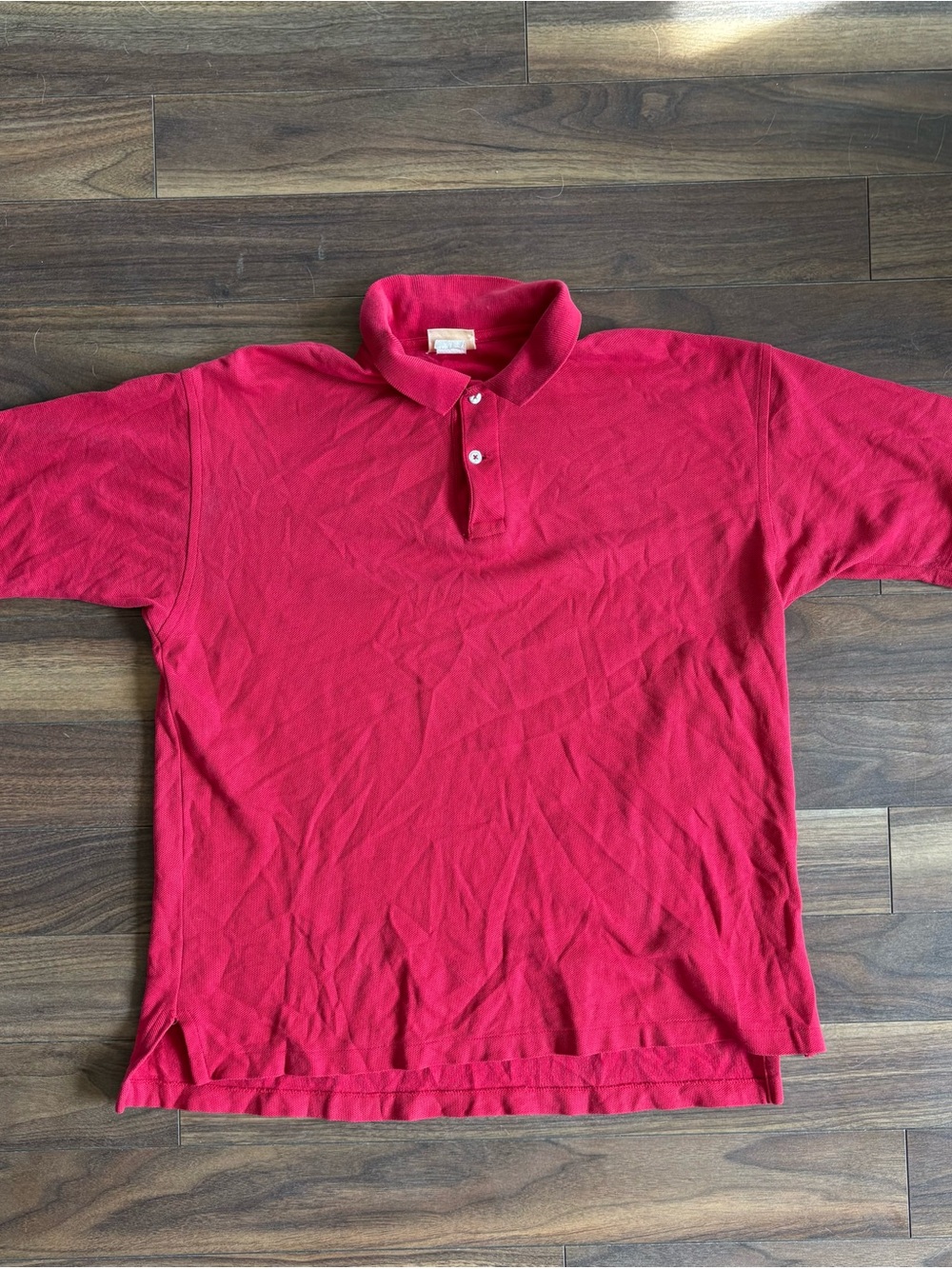 Vintage L.L. Bean “Double L” Red Short-Sleeve Polo